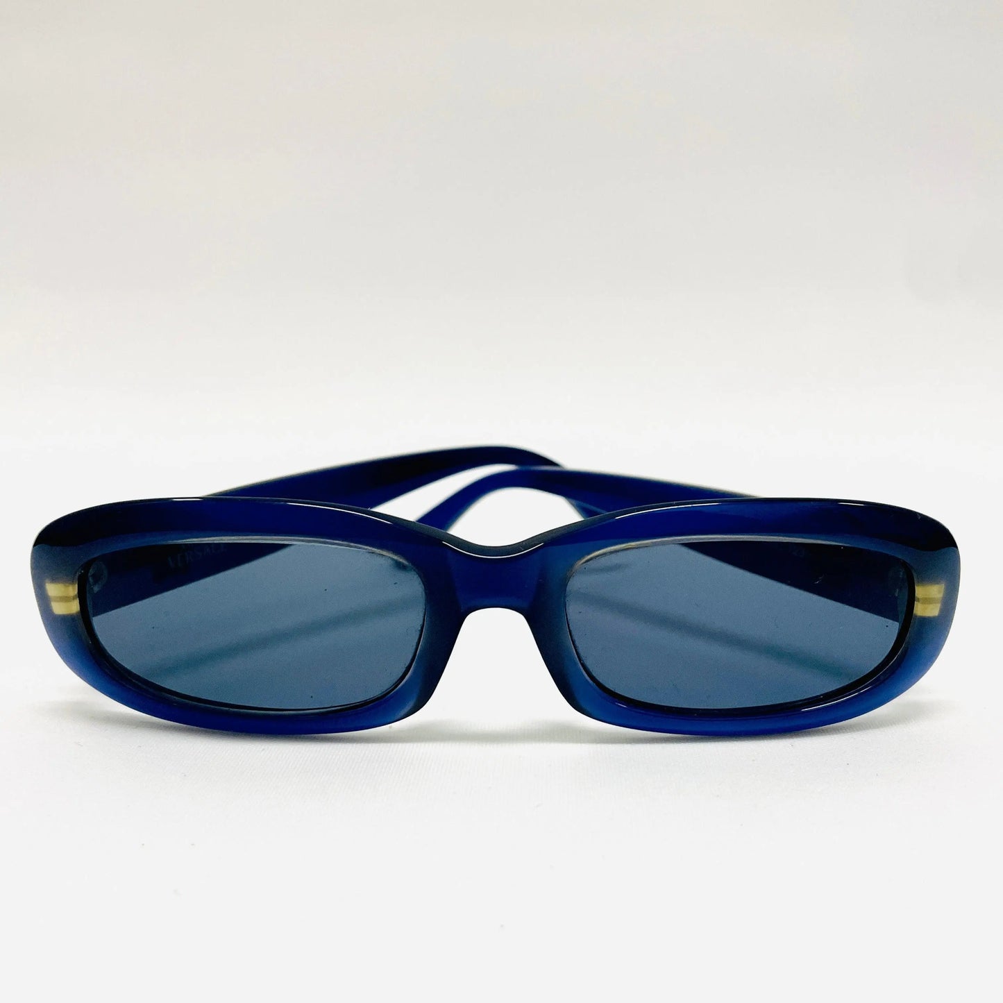 Vintage-Gianni-Versace-Sonnenbrille-Sunglasses-Model-308-Blue-Medusa Alt-Text bearbeiten