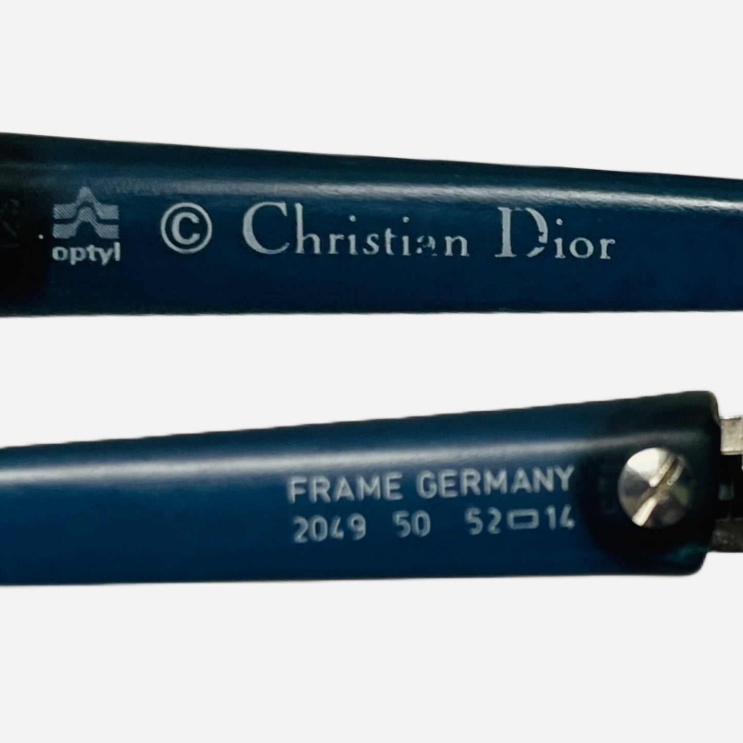 Vintage-Christian-Dior-Sonnenbrille-Sonnenbrille-2049-Optyl-the-seekers-temples