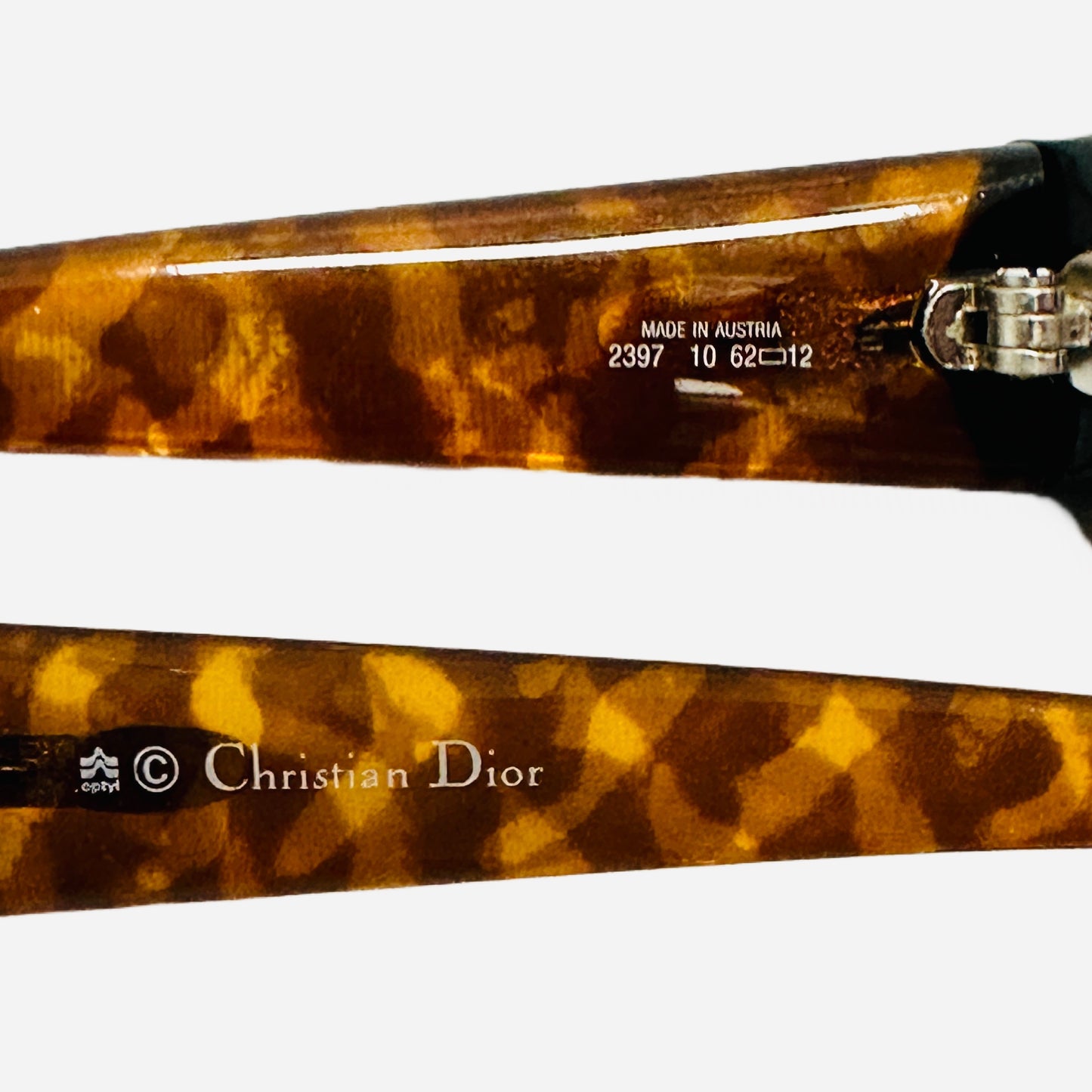 Vintage-Christian-Dior-Sonnenbrille-Sonnenbrille-2397-Verlauf-Gradient-the-seekers-sunglasses-temples