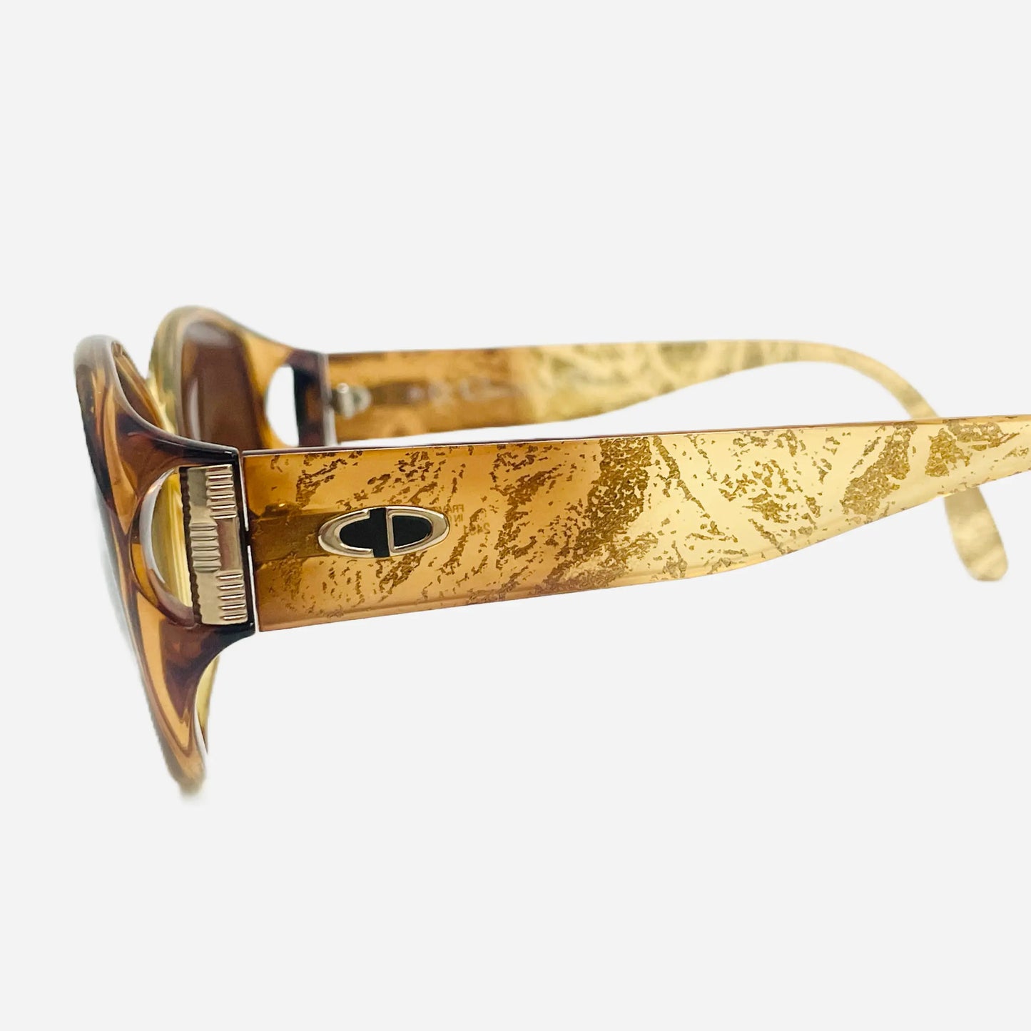 Vintage-Christian-Dior-Sonnenbrille-Sonnenbrille-Women-Frauen-Acetat-Optyl-cd-logo