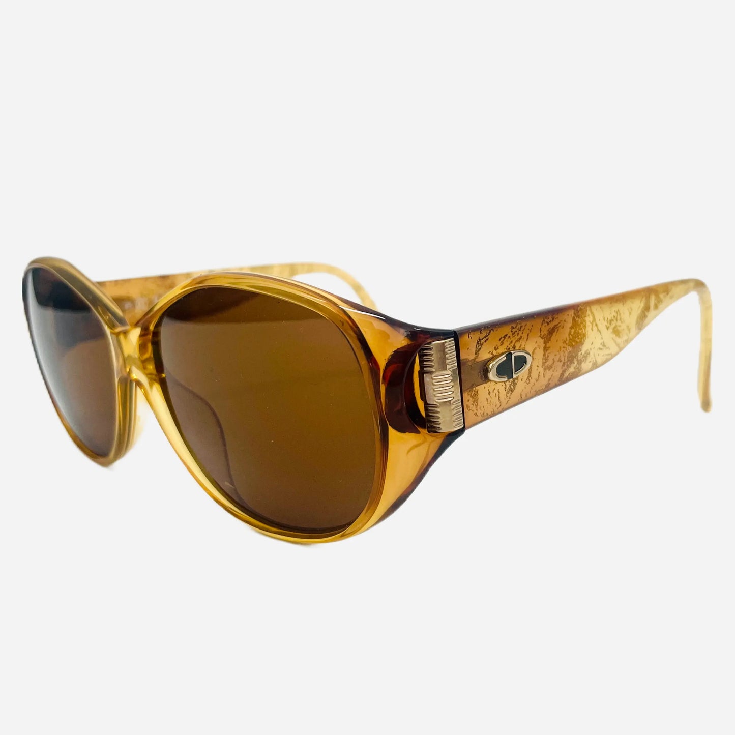 Vintage-Christian-Dior-Sonnenbrille-Sonnenbrille-Women-Frauen-Acetat-Optyl-side-1