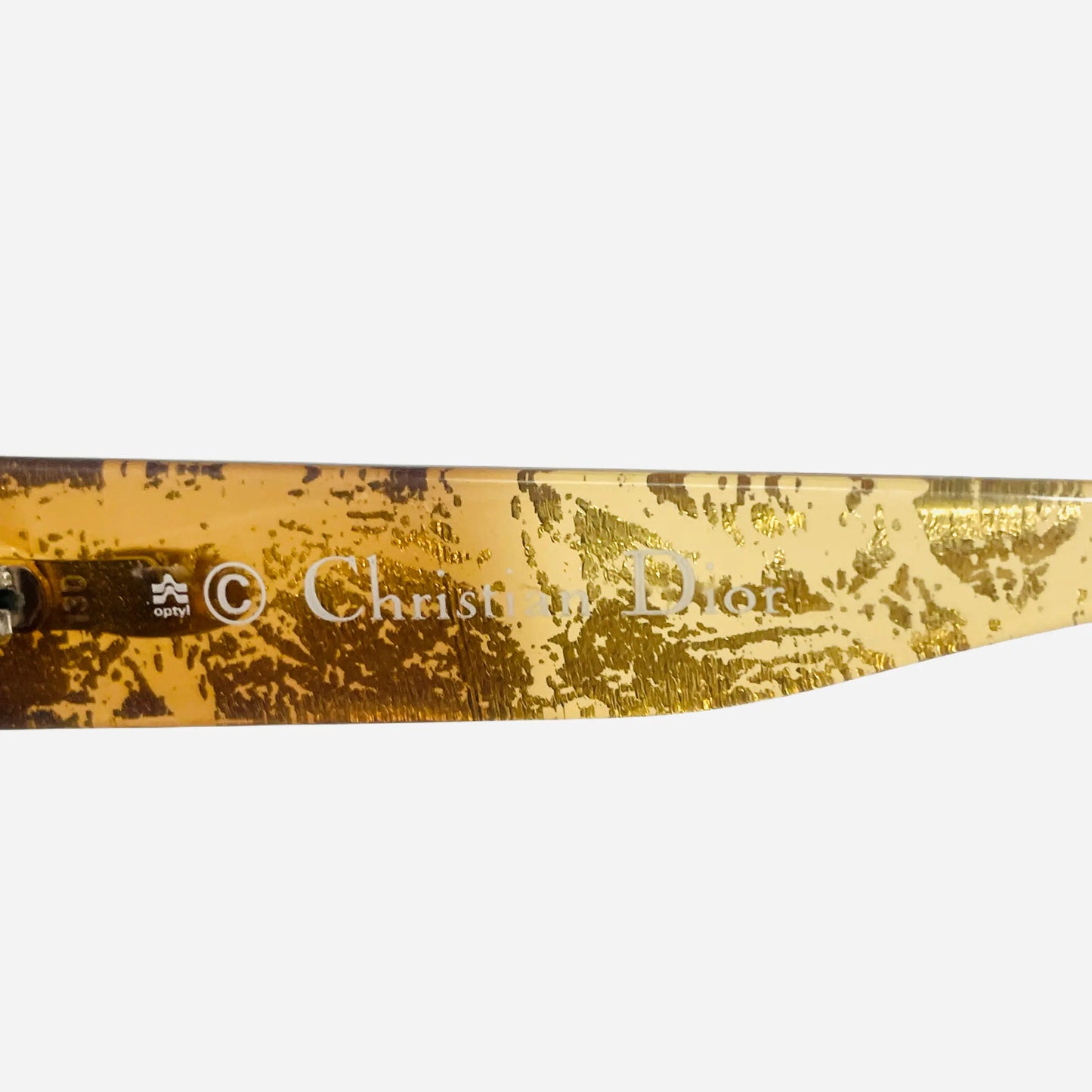Vintage-Christian-Dior-Sonnenbrille-Sonnenbrille-Women-Frauen-Acetat-Optyl-temple