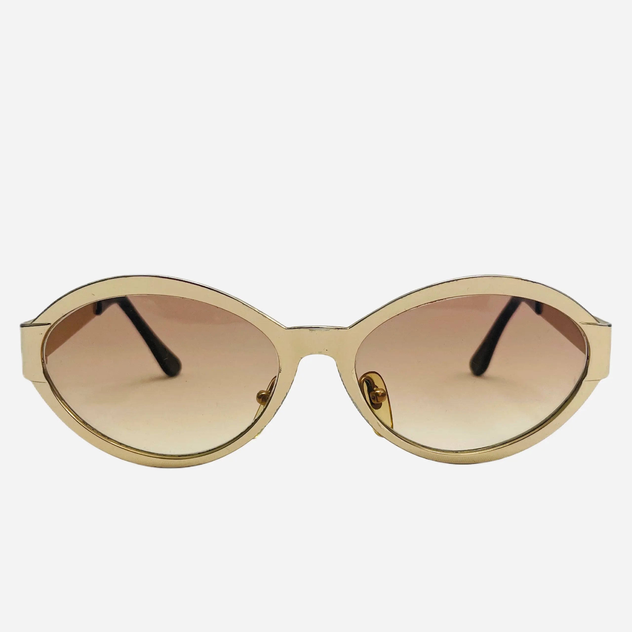LOUIS VUITTON Petit Soupcon Cat Eye Sunglasses Brown/Gold Z0487W-US