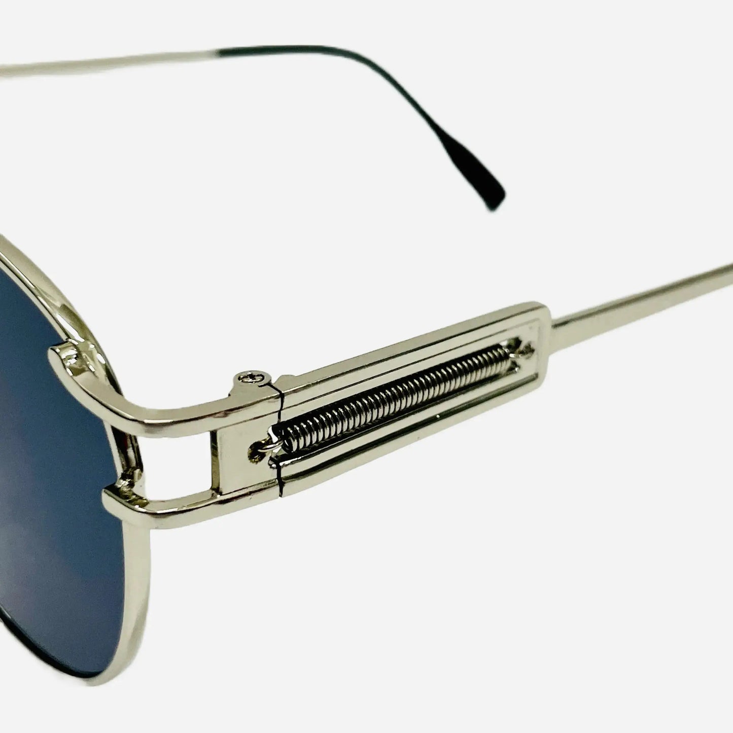 Vintage Jean Paul Gaultier Sonnenbrille Sunglasses Model 56-5107-silver-detail-2