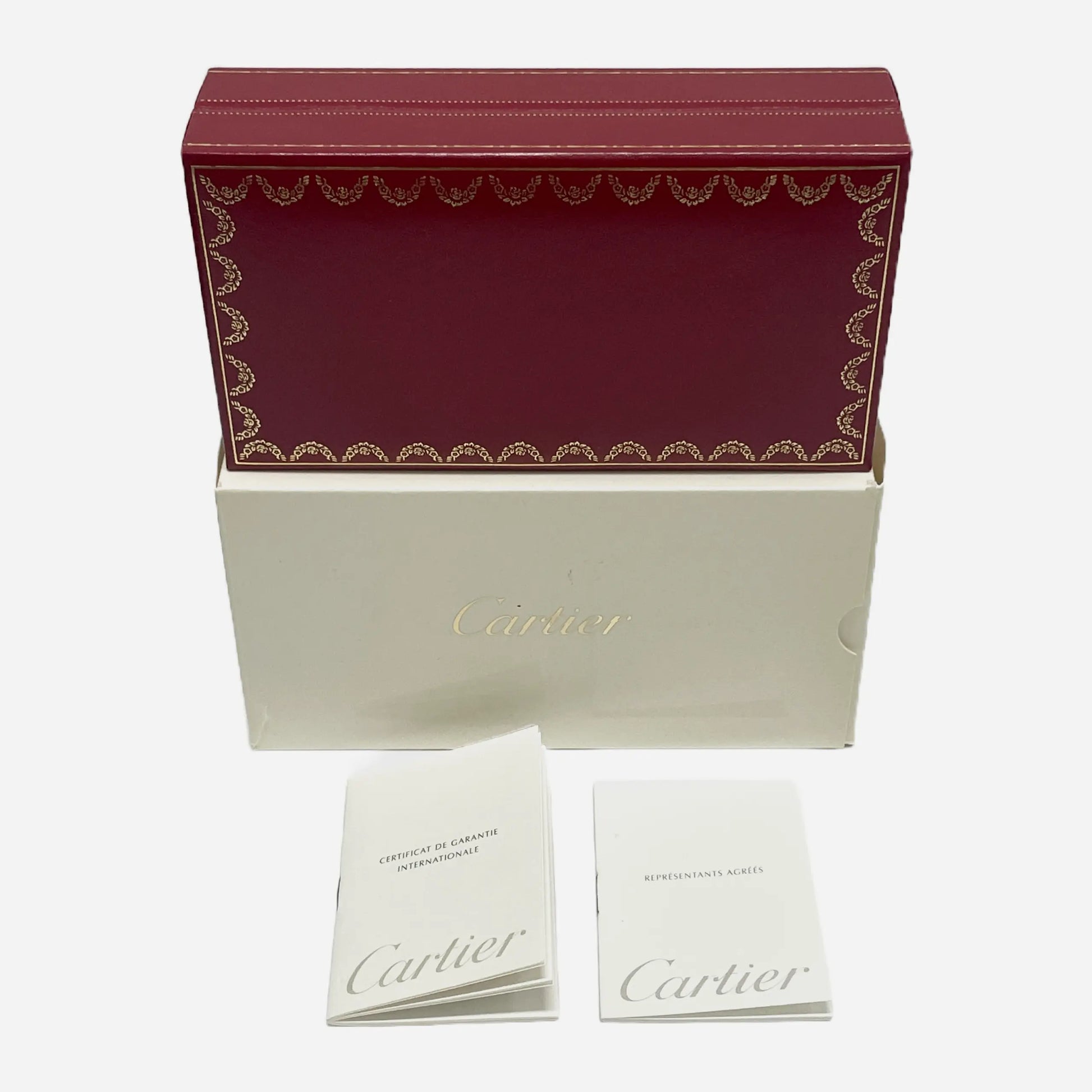 Vintage-Cartier-Ascot-Must-Louis-Sonnenbrille-Sunglasses-22CT-Gold-Plated-Custom-Box-Papers