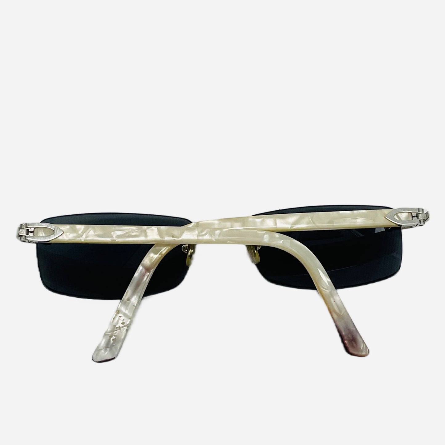Vintage-Cartier-C-Decor-Rimless-Mother-of-Pearl-Platinum-Sonnenbrille-Sunglasses-the-seekers-back