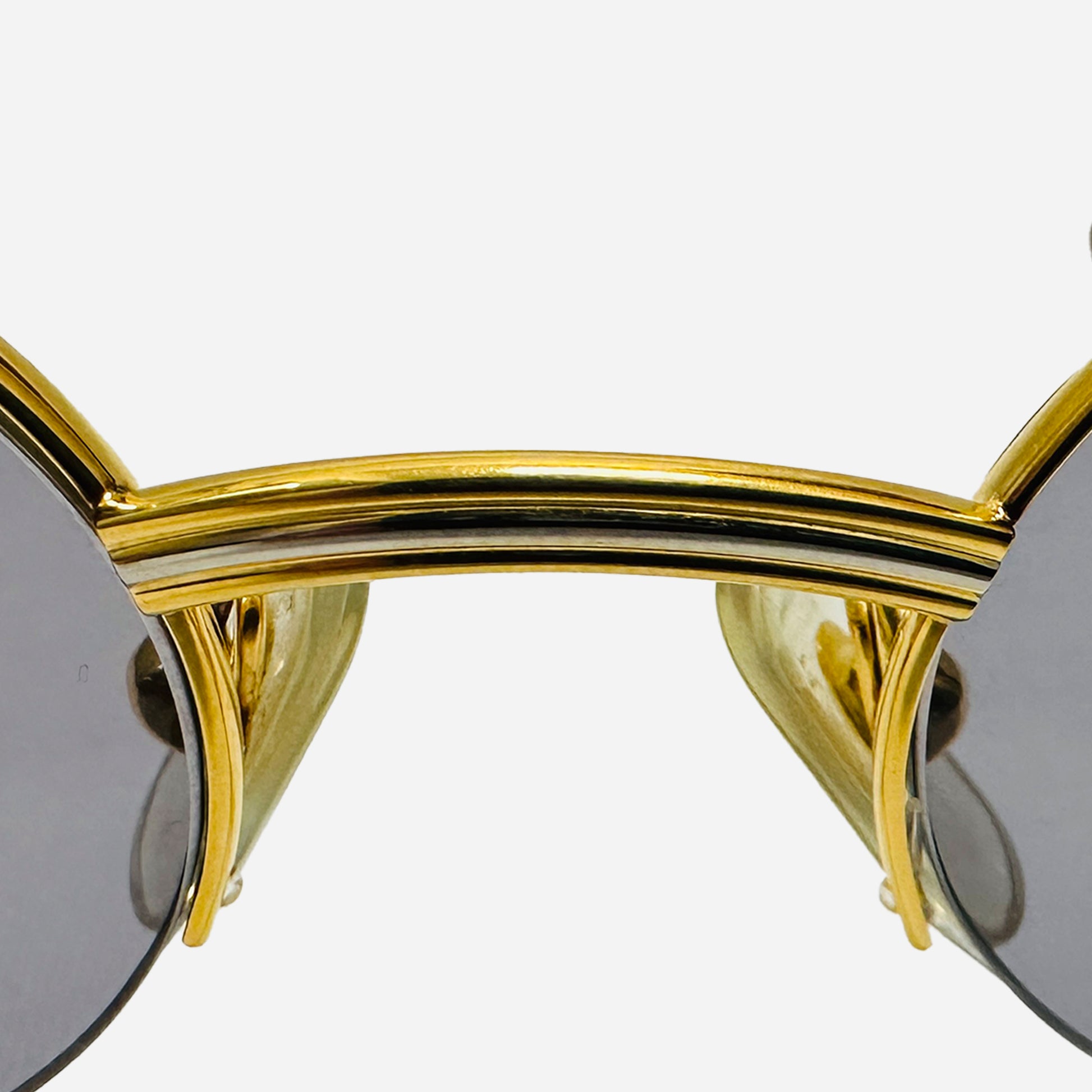 Vintage-Cartier-Colisee-22-Carats-Sonnenbrille-Sunglasses-the-seekers-vintage-designer-sunglasses-nose