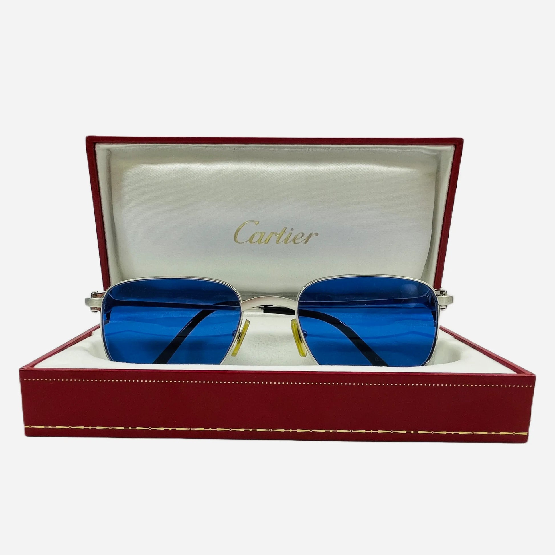 Vintage-Cartier-Core-Range-C-Decor-Sonnenbrille-Sunglasses-Custom-Customized-the-seekers-box