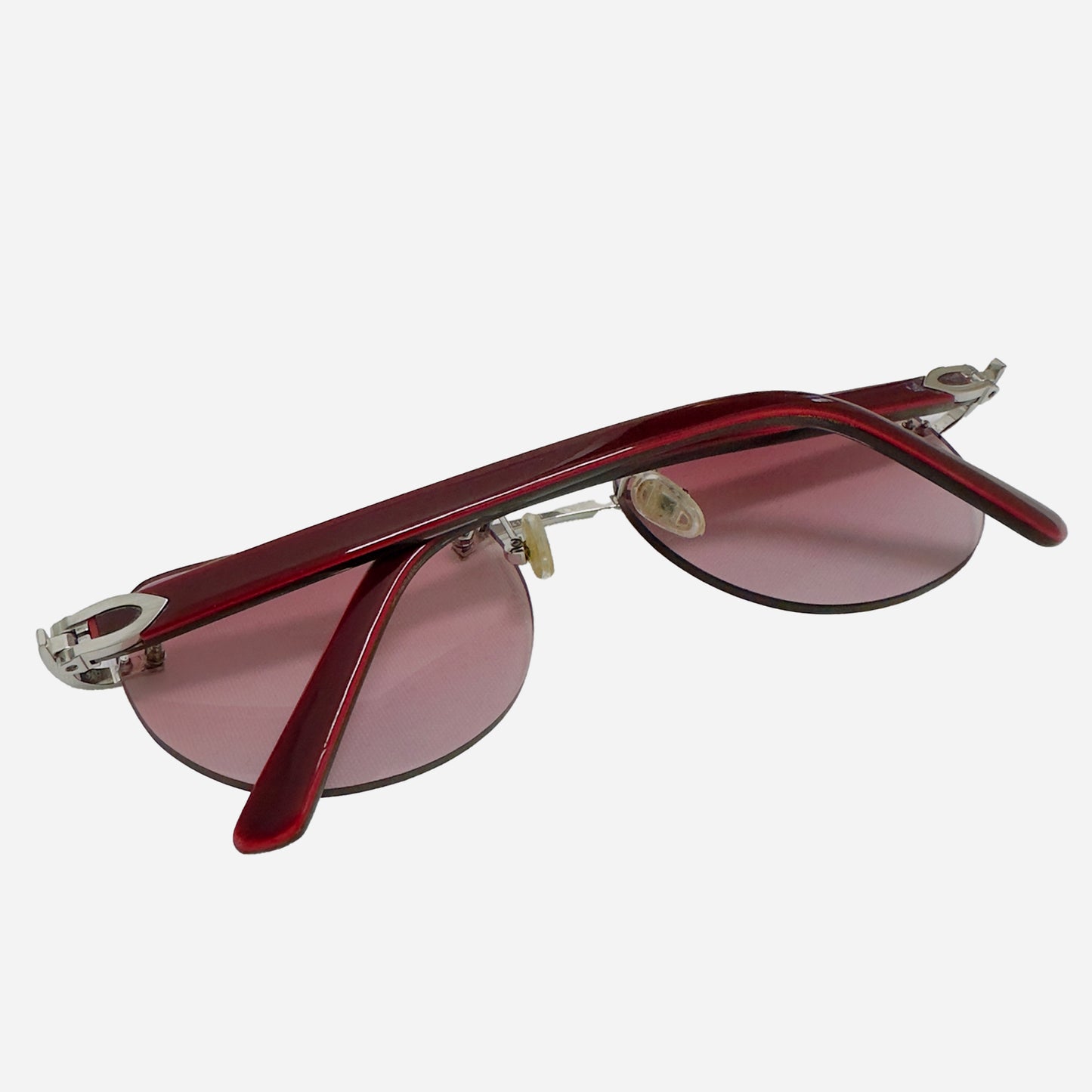Vintage-Cartier-Ct0048o-C-Decor-Rimless-Platinum-Sonnenbrille-Sunglasses-the-seekers-back