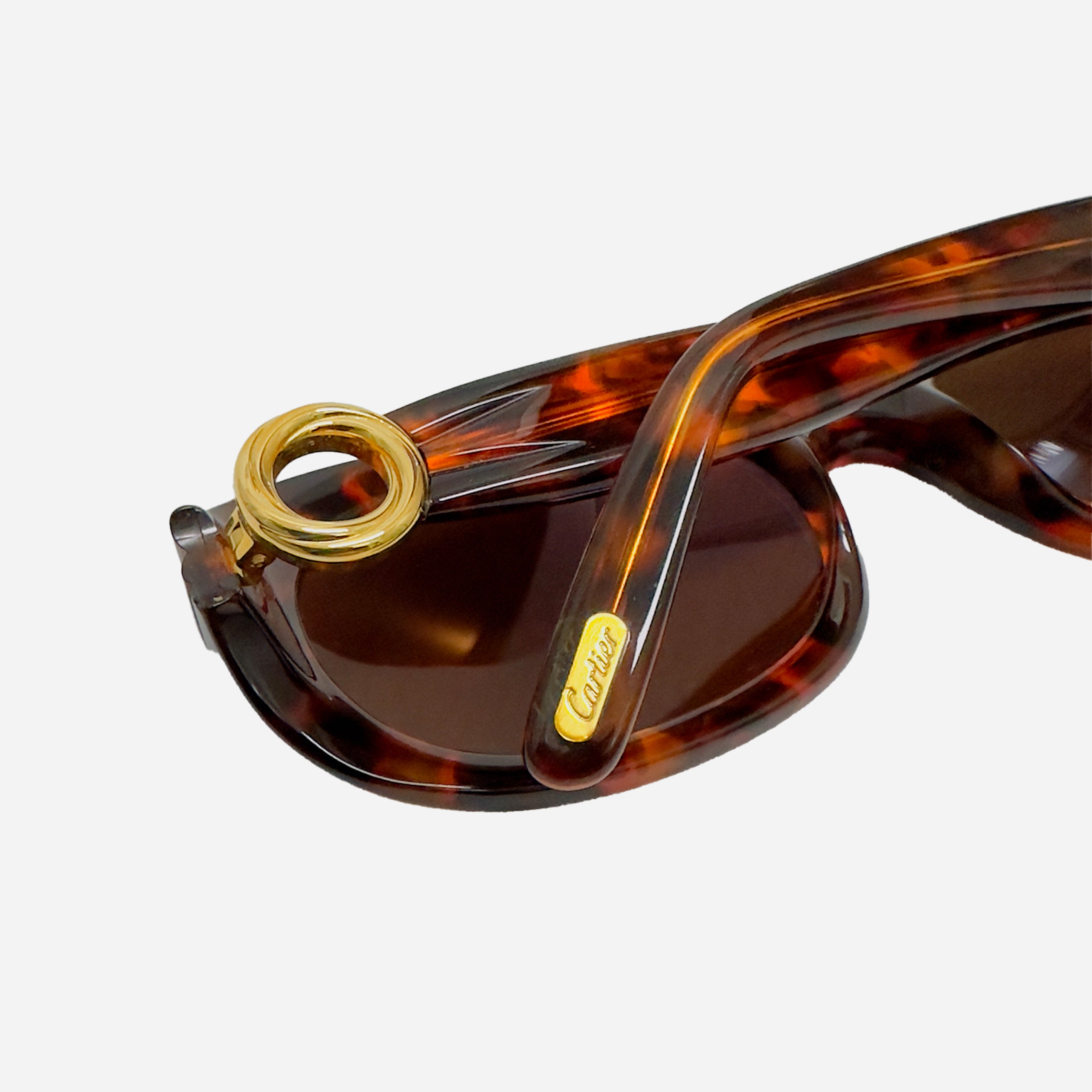 Cartier tortoise shell cheap sunglasses