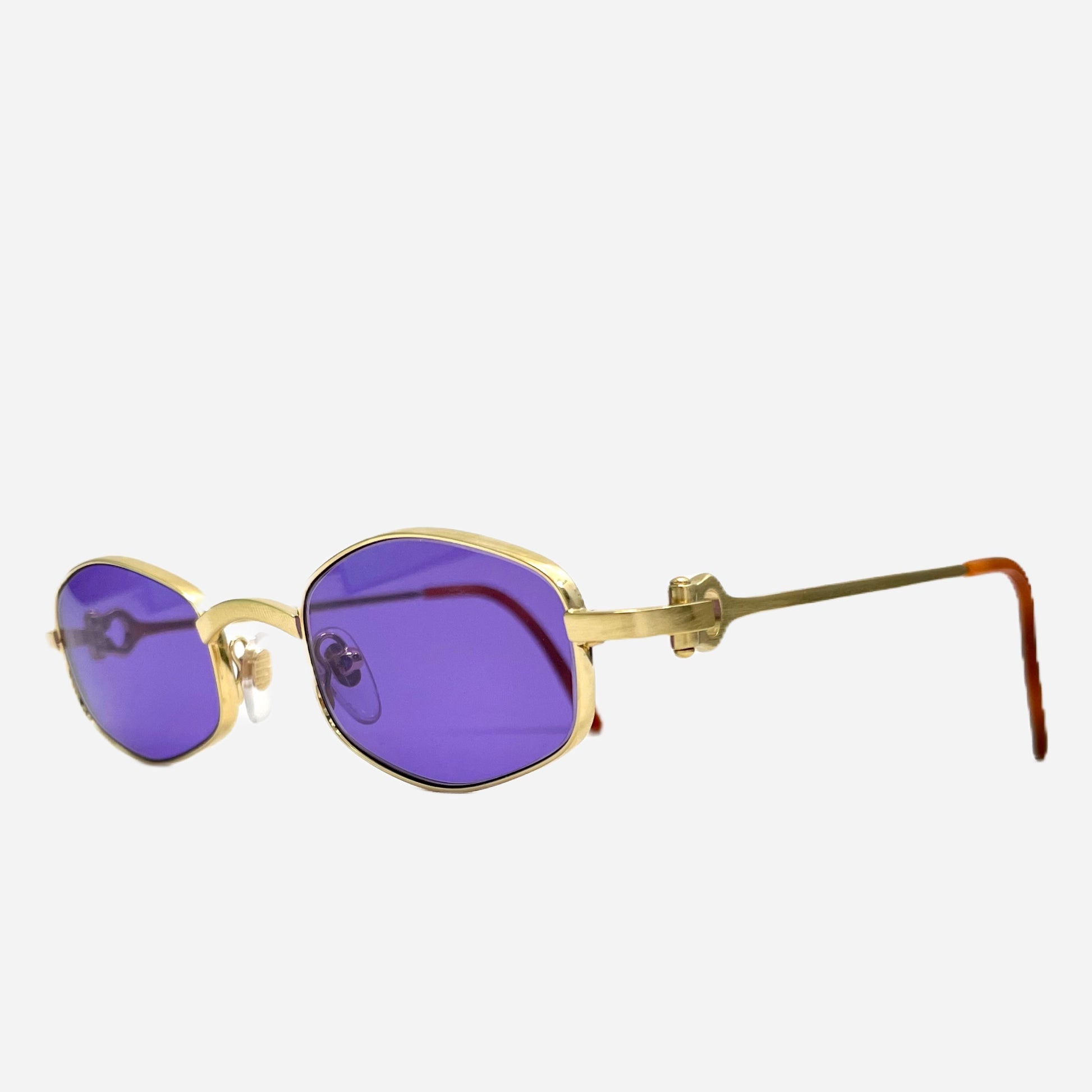 Vintage-Cartier-Octagon-24-Carats-Sonnenbrille-Sunglasses-the-seekers-vintage-designer-sunglasses-front
