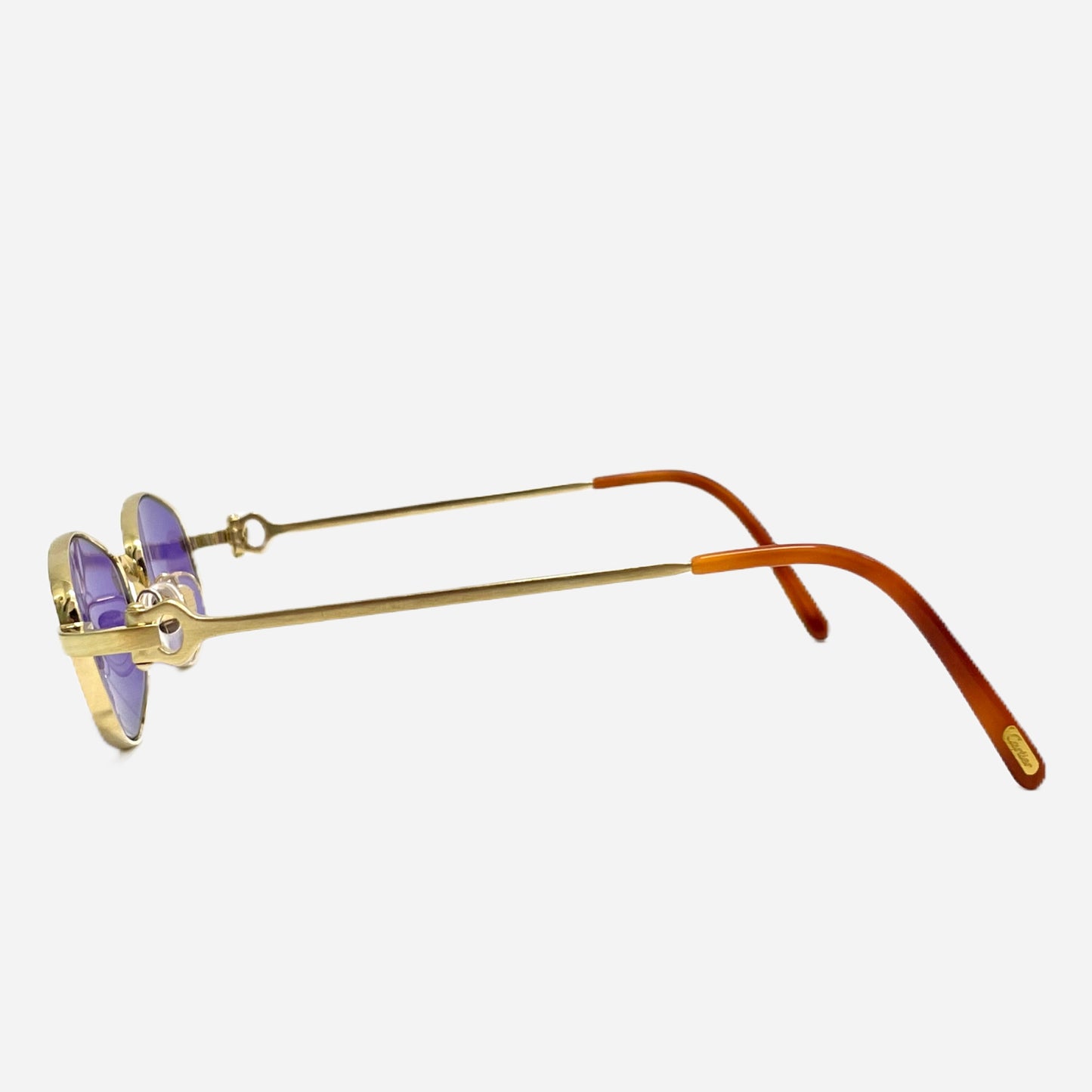 Vintage-Cartier-Octagon-24-Carats-Sonnenbrille-Sunglasses-the-seekers-vintage-designer-sunglasses-side