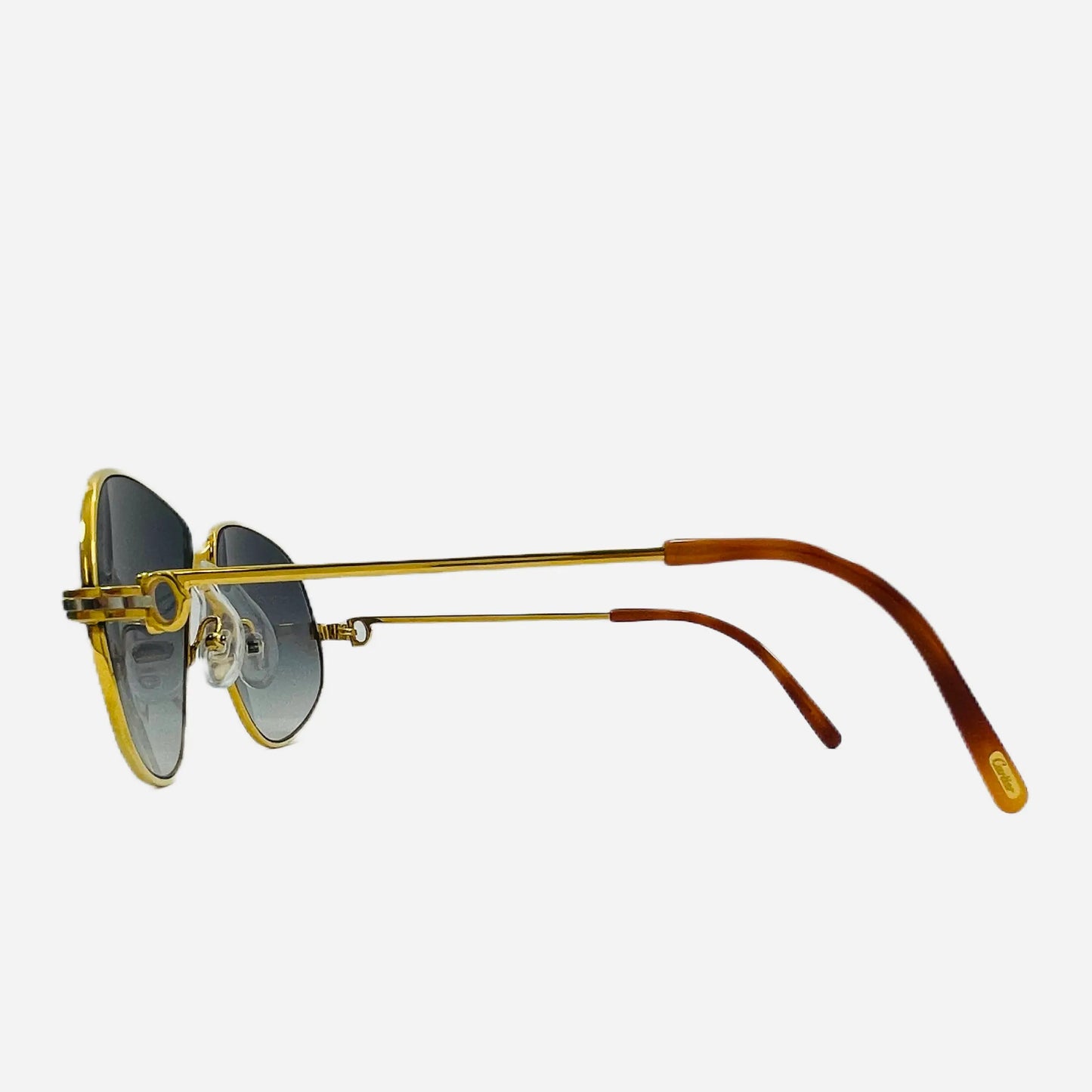 Vintage-Cartier-Panthere-Sonnenbrille-Sunglasses-G.M.-22CT-Gold-Plated-side-1-the-seekers