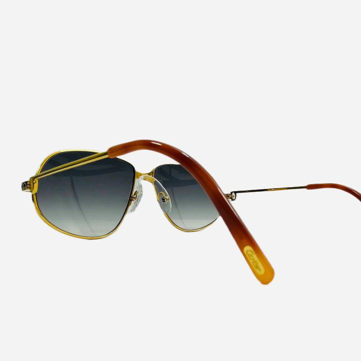 Vintage-Cartier-Panthere-Sonnenbrille-Sunglasses-G.M.-22CT-Gold-Plated-the-seekers-back-2