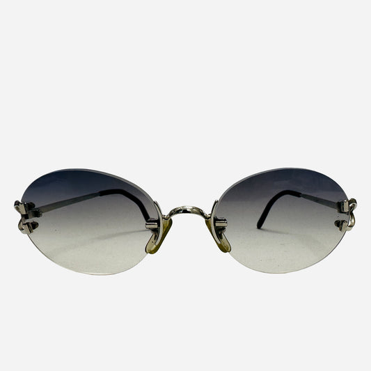 Vintage-Cartier-Sonnenbrille-Sunglasses-Little-C-Size-18-Platin-designer-the-seekers-sunglasses-cartier