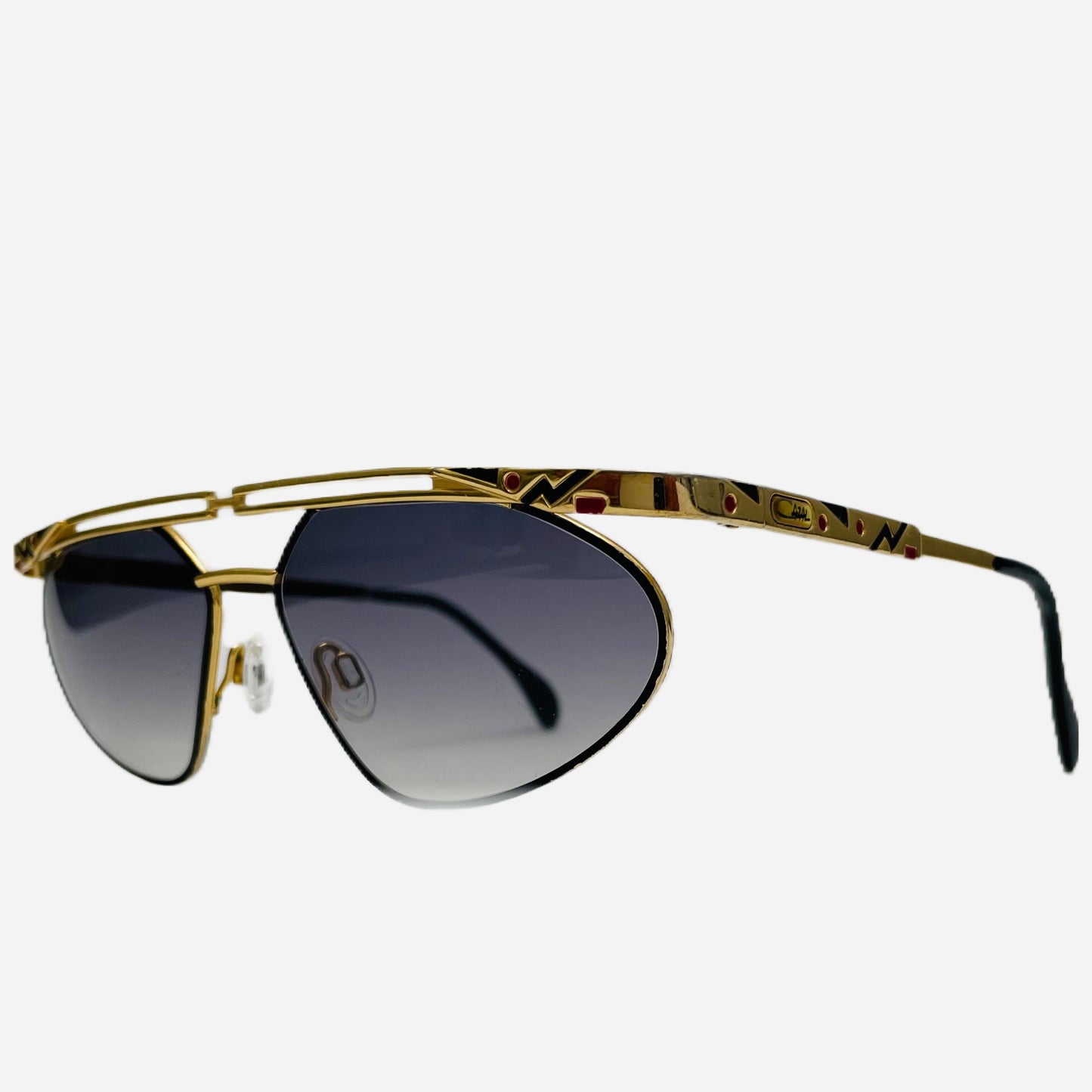 Vintage-Cazal-Custom-Sonnenbrille-Sunglasses-Model-256-The-Seekers-Vintage-Designer-Sunglasses-front-side