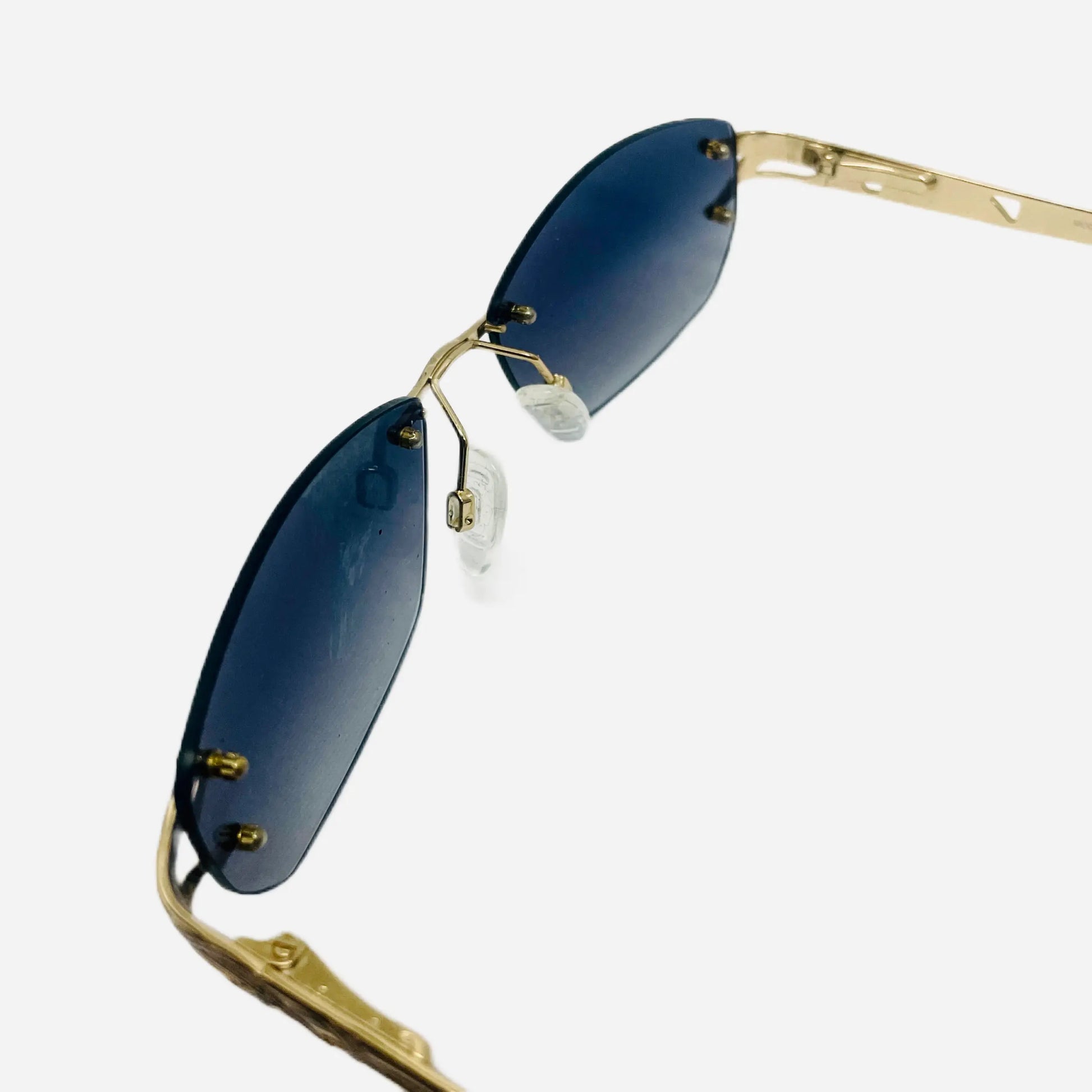 Vintage-Cazal-Rimless-Custom-Sonnenbrille-Sunglasses-Model-144  Alt-Text bearbeiten