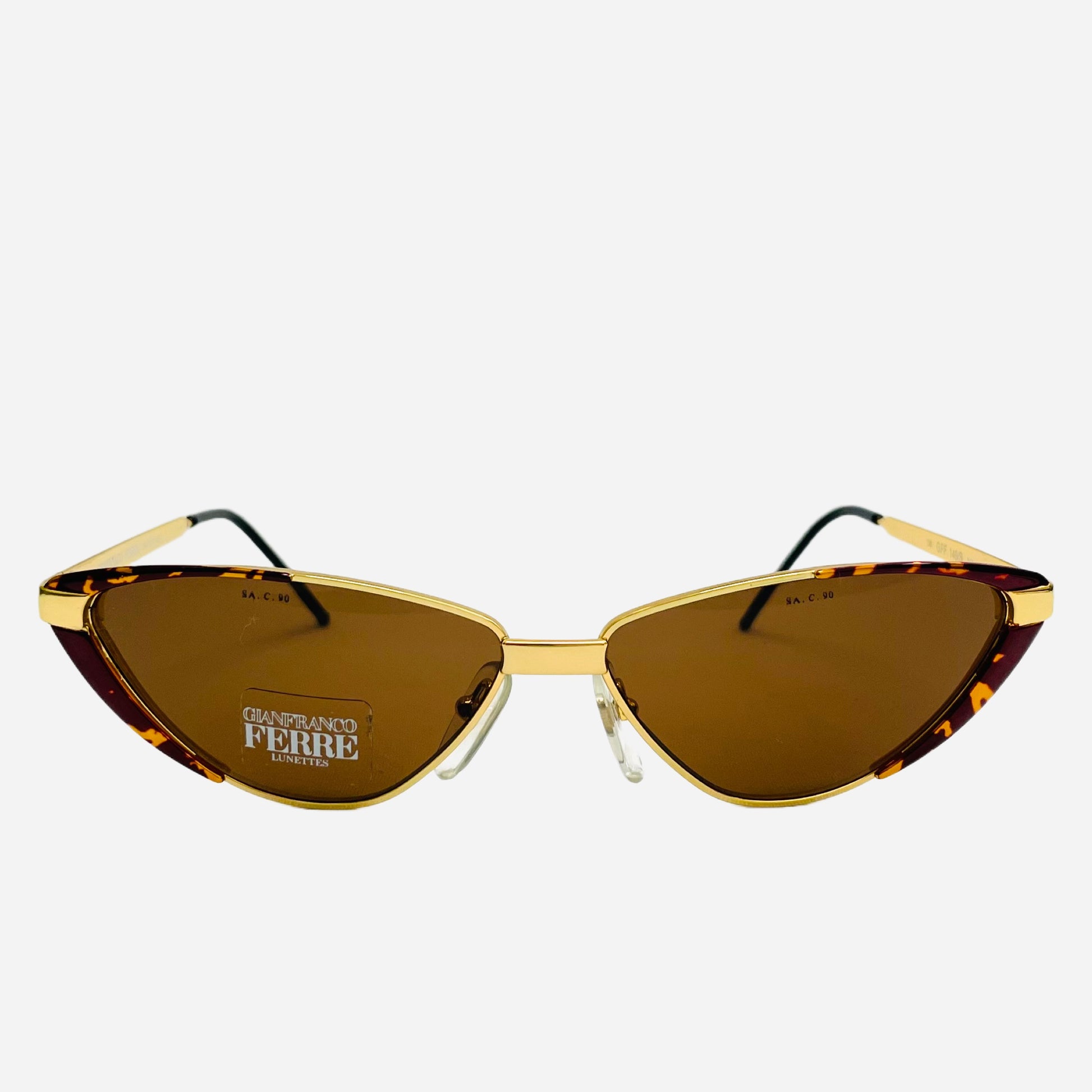 Vintage-Gianfranco-Ferre-Sonnenbrille-Sunglasses-GFF-149-The-Seekers-front