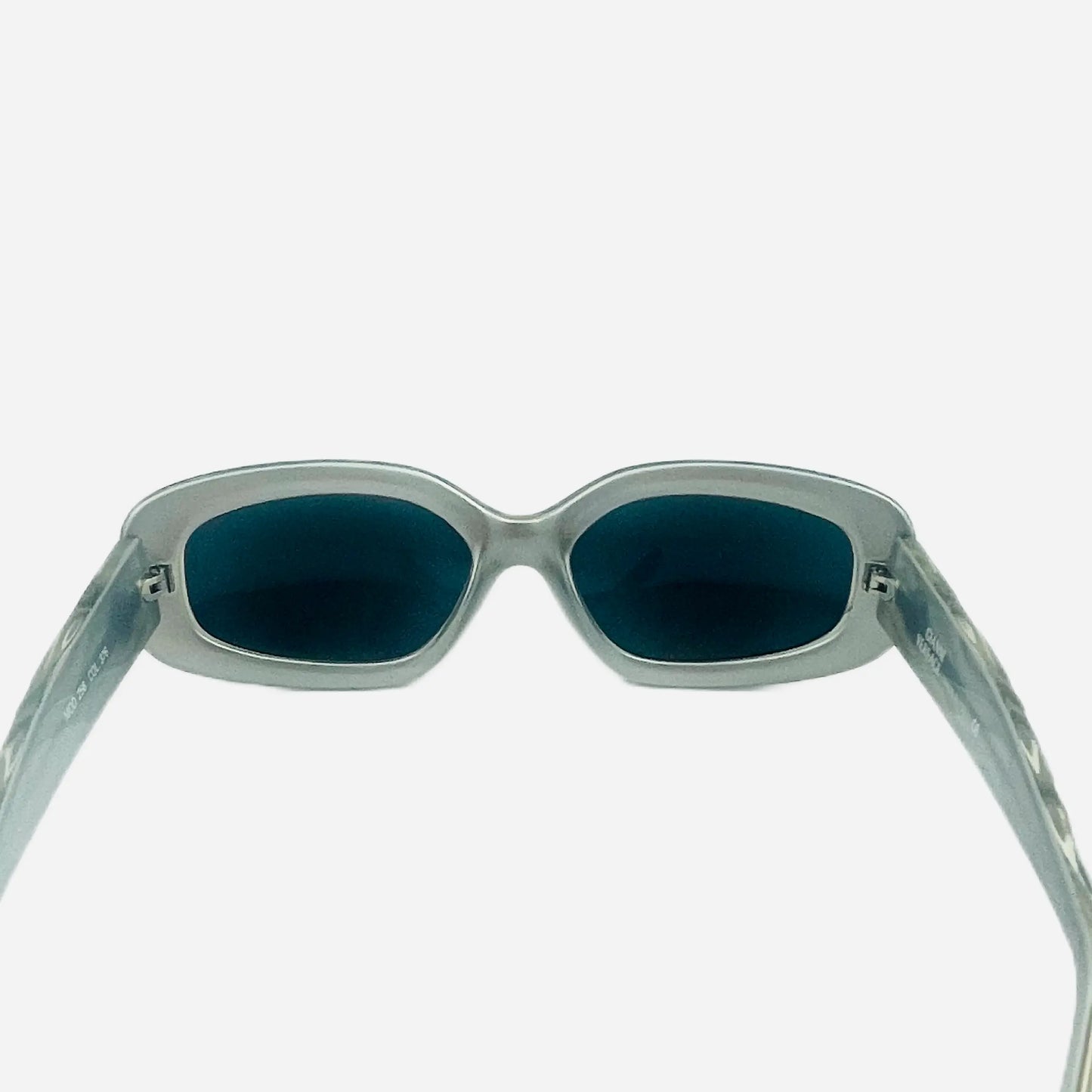 Vintage-Gianni-Versace-Sonnenbrille-Sunglasses-Model-256-Silver-Medusa-back