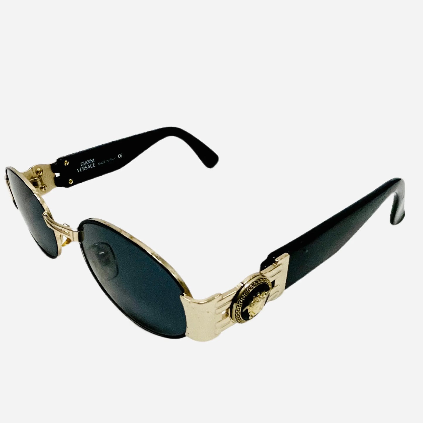 Vintage-Gianni-Versace-Sonnenbrille-Sunglasses-S71-Side-2