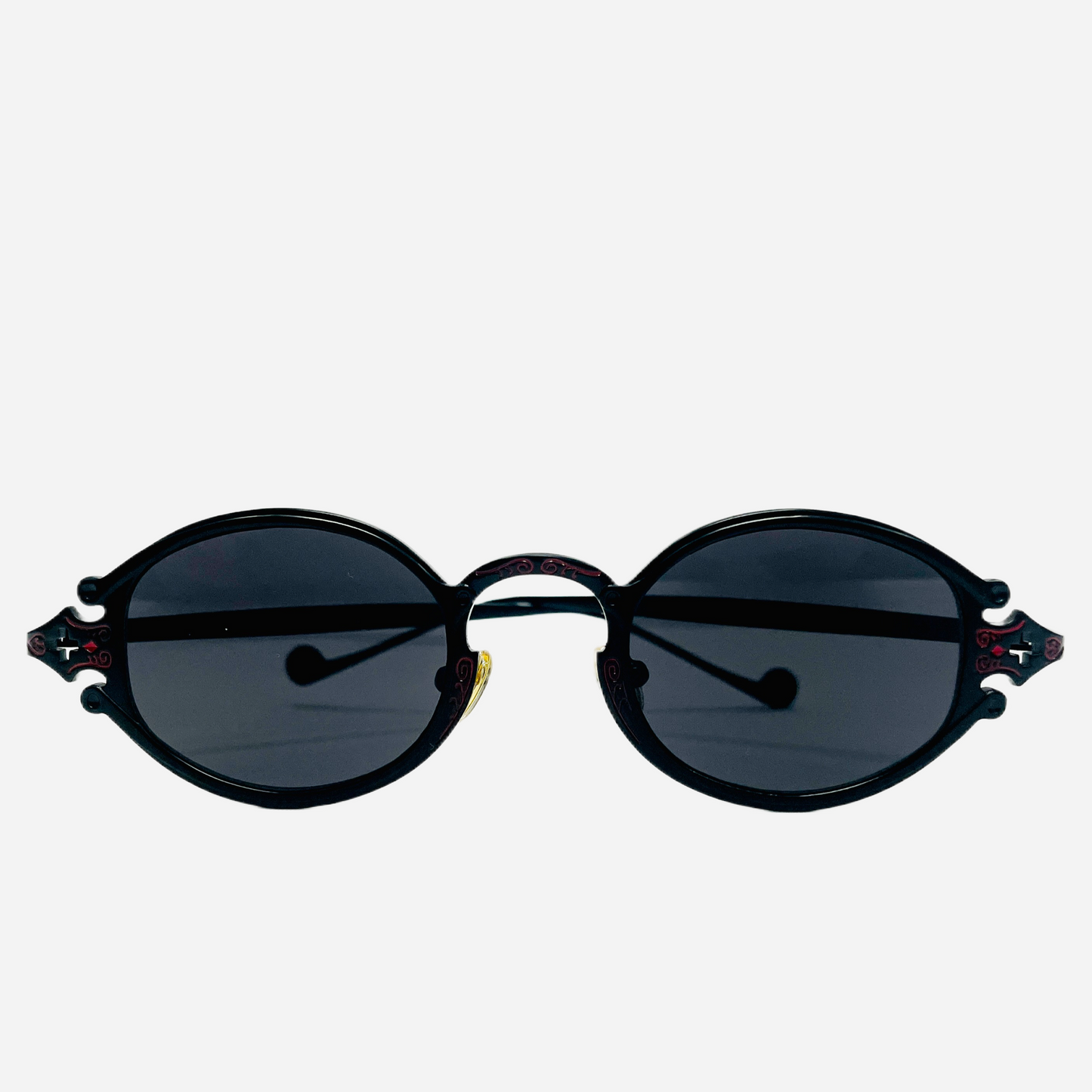 Vintage-Jean-Paul-Gaultier-Sonnenbrille-Sunglasses-Model-56-0001-black