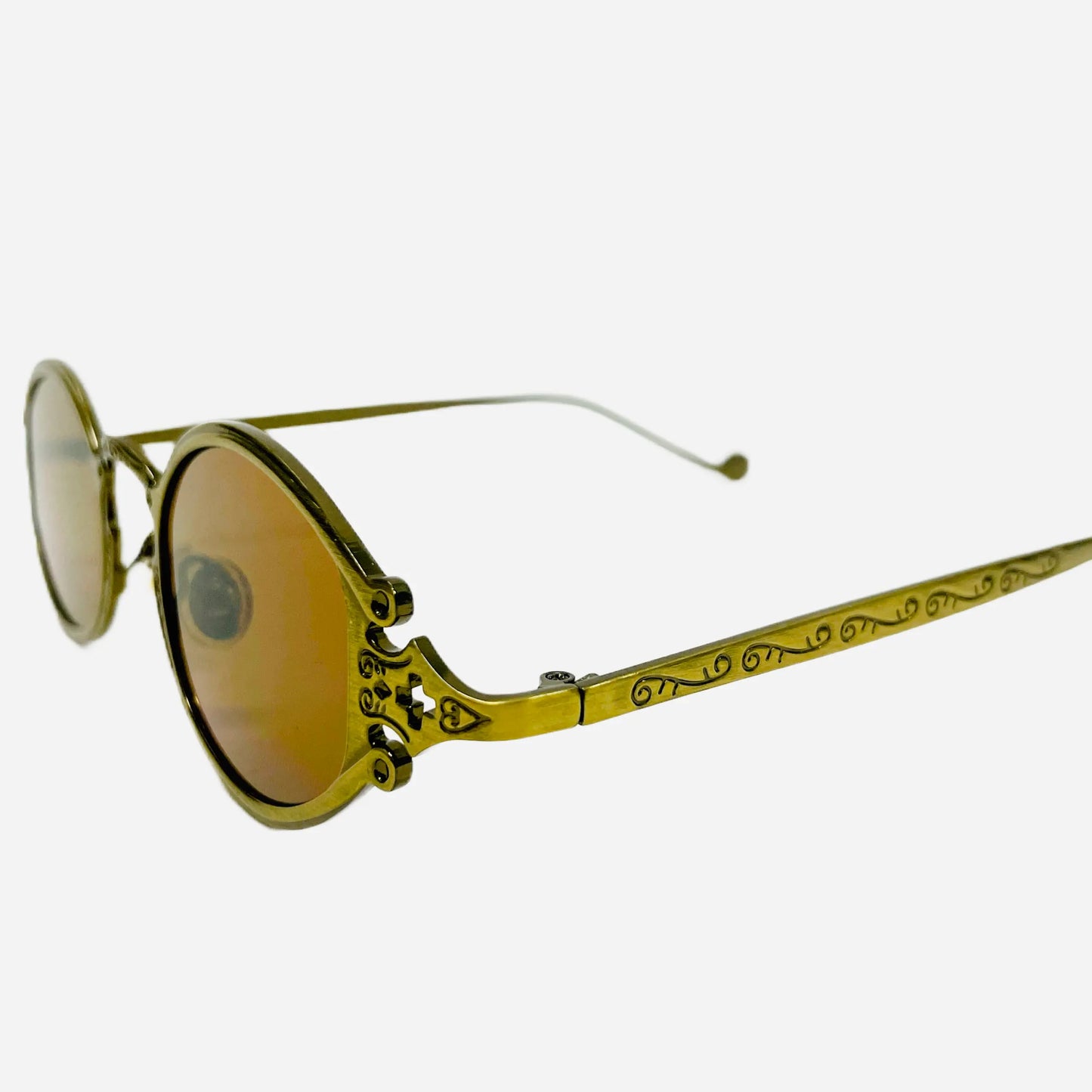 Vintage-Jean-Paul-Gaultier-Sonnenbrille-Sunglasses-Model-56-0001-bronze-side