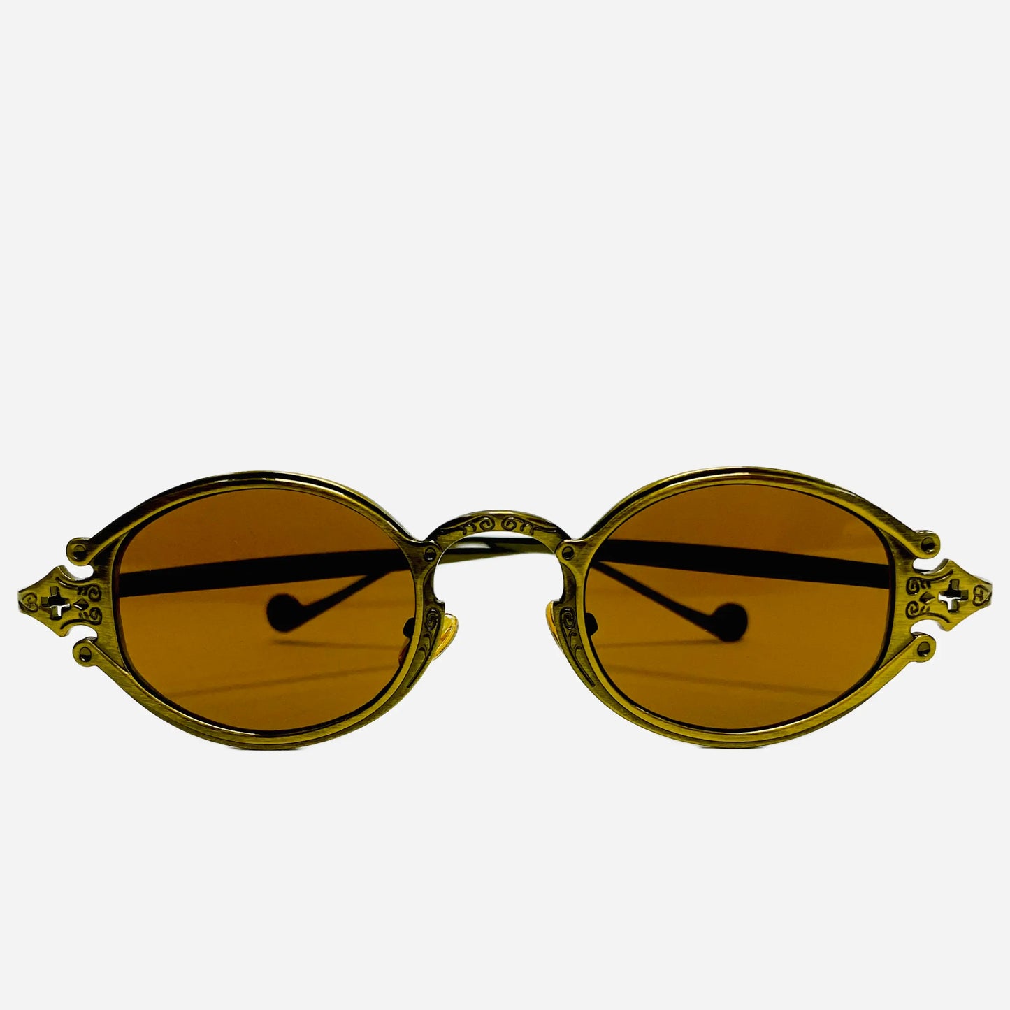 Vintage-Jean-Paul-Gaultier-Sonnenbrille-Sunglasses-Model-56-0001-bronze