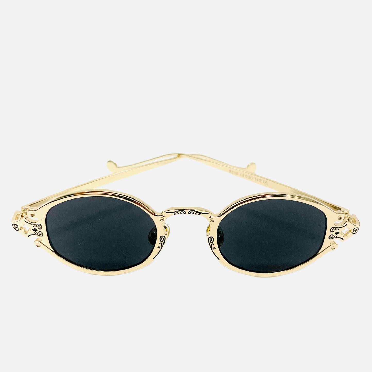 Vintage-Jean-Paul-Gaultier-Sonnenbrille-Sunglasses-Model-56-0001-gold-front-1