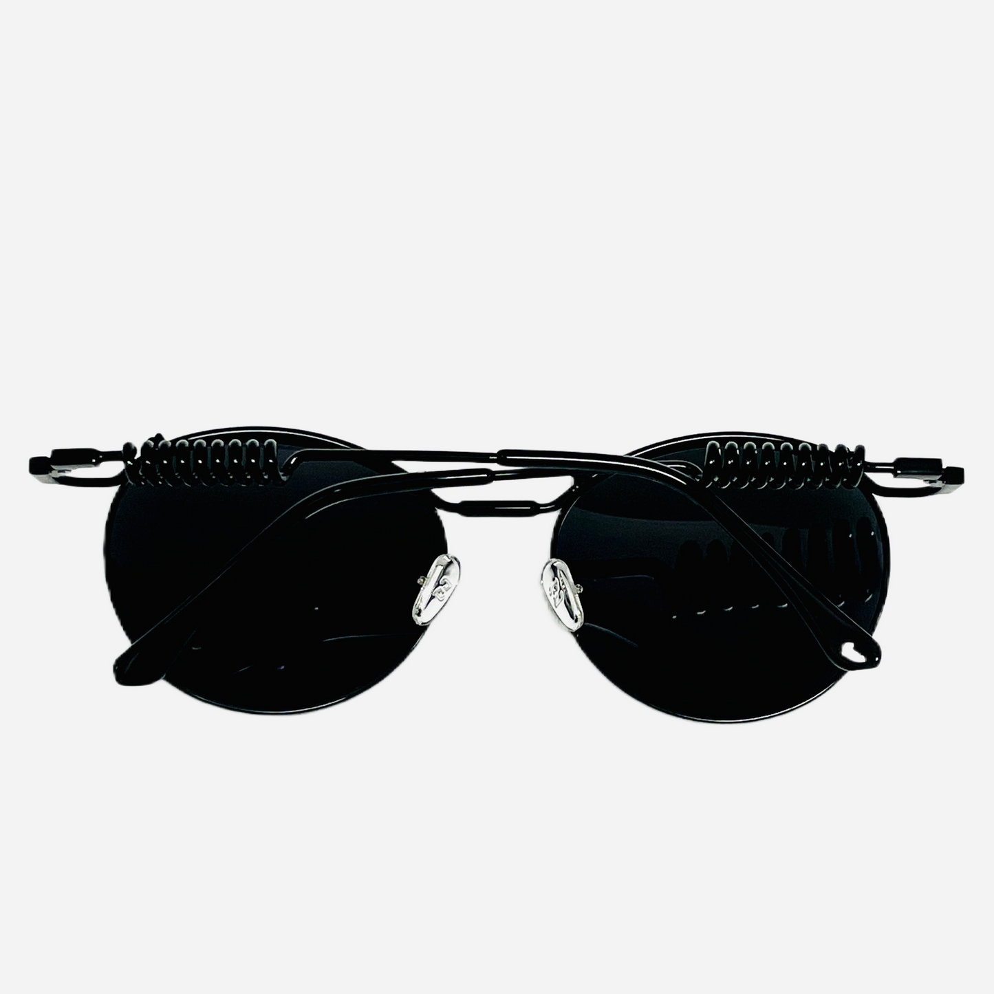 Vintage-Jean-Paul-Gaultier-Sonnenbrille-Sunglasses-Model-56-9174-black-back