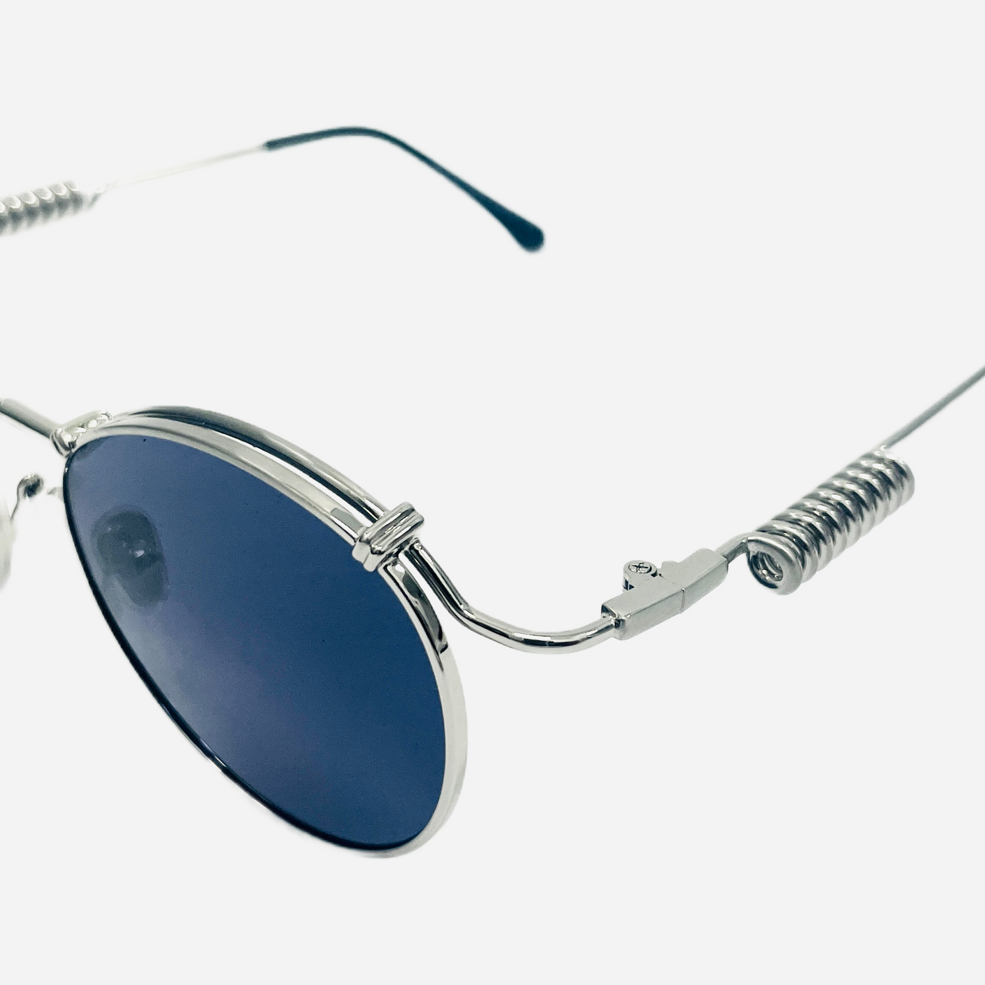 Vintage-Jean-Paul-Gaultier-Sonnenbrille-Sunglasses-Model-56-9174-silber-detail
