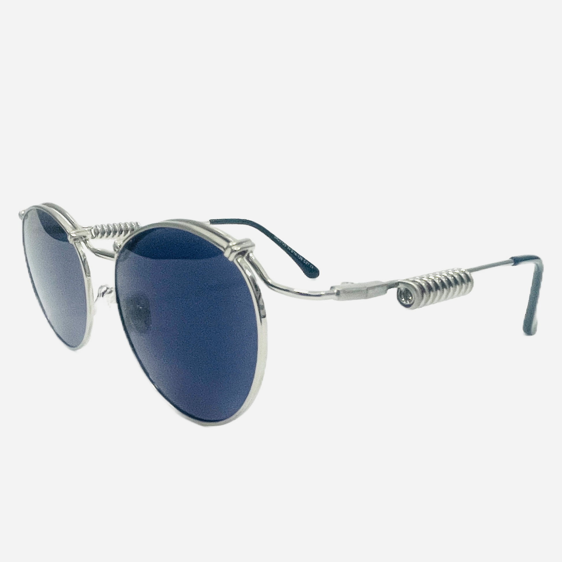 Vintage-Jean-Paul-Gaultier-Sonnenbrille-Sunglasses-Model-56-9174-silber-side