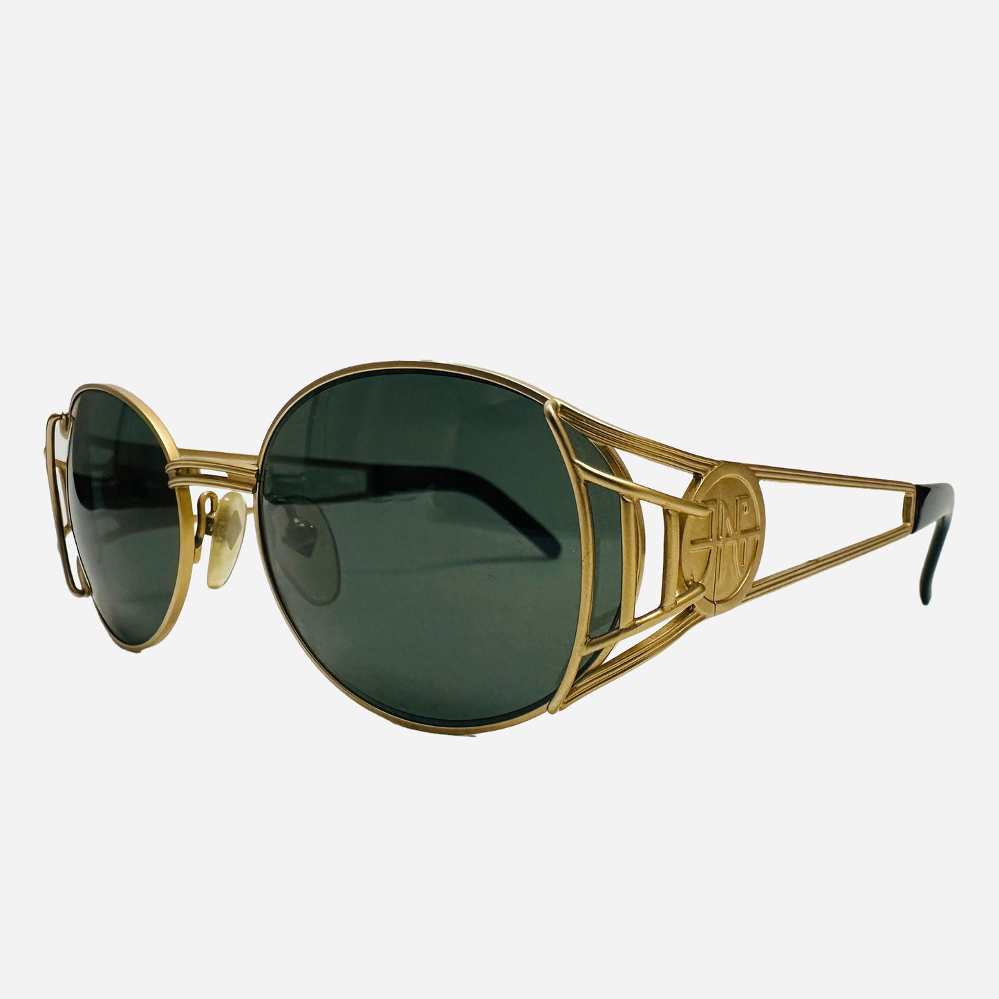 Vintage-Jean-Paul-Gaultier-Sonnenbrille-Sunglasses-Model58-6102-made-in-japan-the-seekers-sunglasses-front