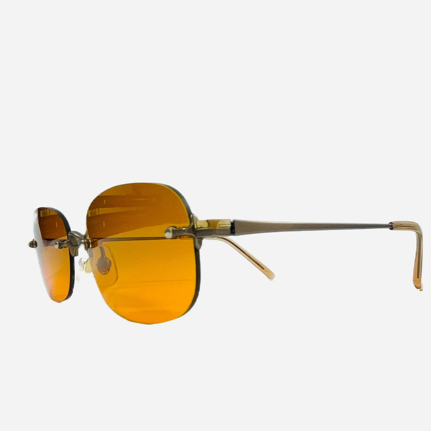 Vintage-Matsuda-Sonnenbrille-Sunglasses-rimless-rahmenlos-Custom-the-seekers-front-seite-2