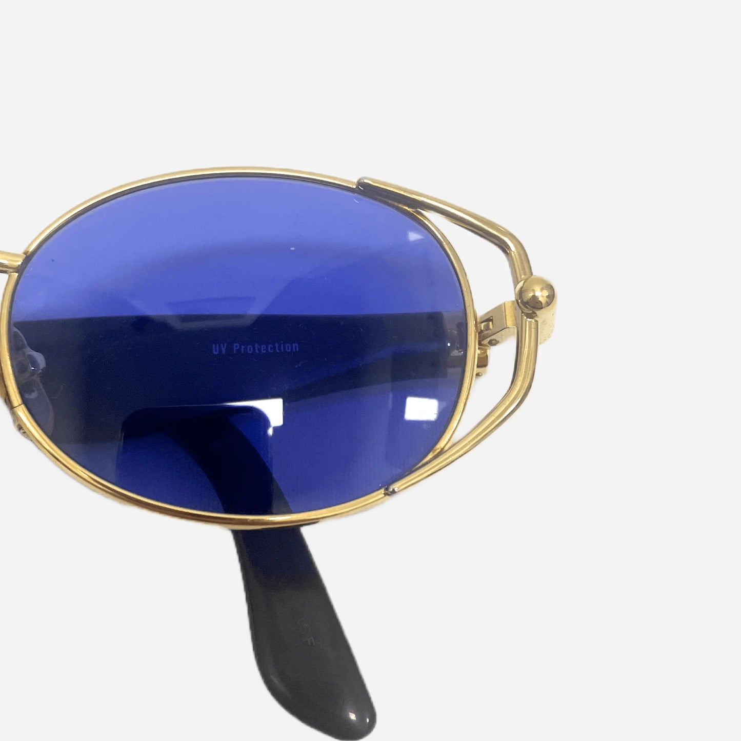 Vintage-Yohji-Yamamoto-Sonnenbrille-Sunglasses-Lila-Blue-Glasses